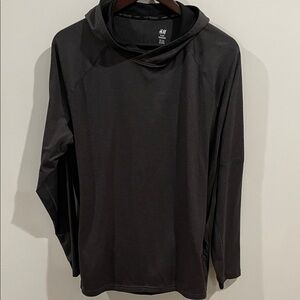 H&M Charcoal Long Sleeve Training hoodie